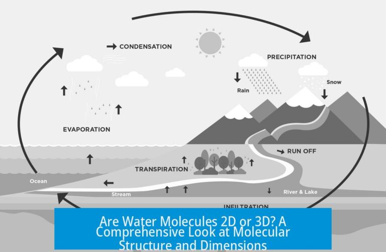 Are Water Molecules 2D or 3D? A Comprehensive Look at Molecular Structure and Dimensions