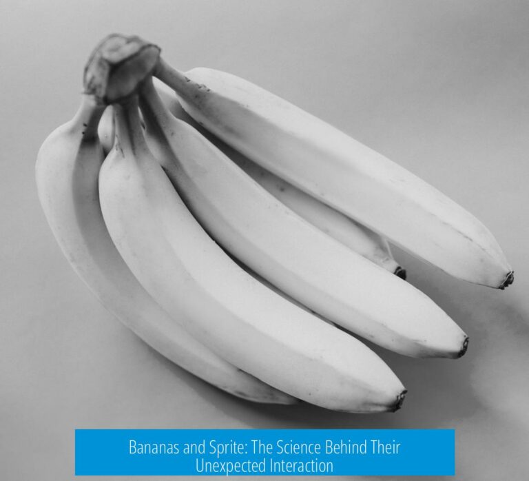 Bananas and Sprite: The Science Behind Their Unexpected Interaction