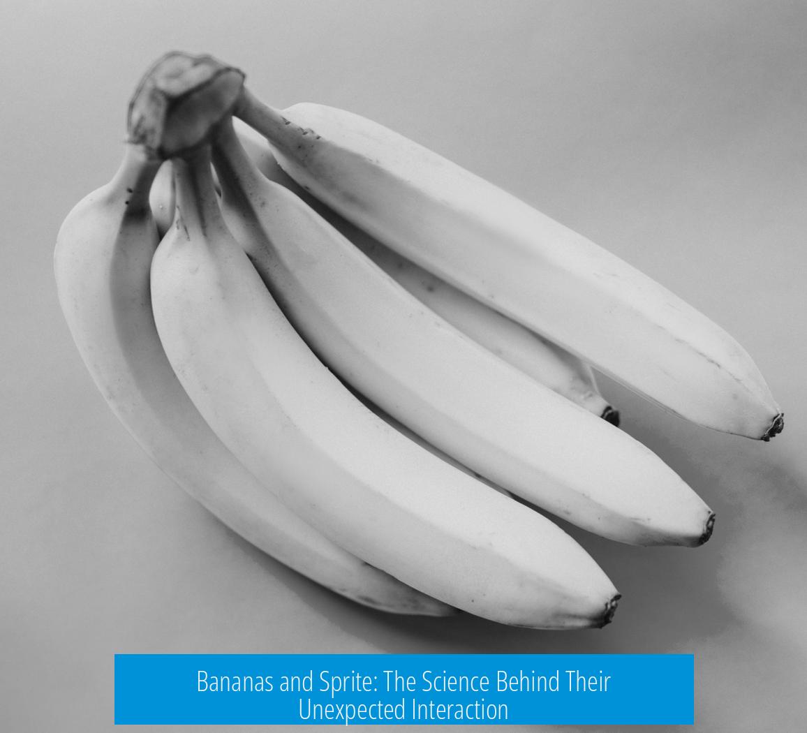 Bananas and Sprite: The Science Behind Their Unexpected Interaction