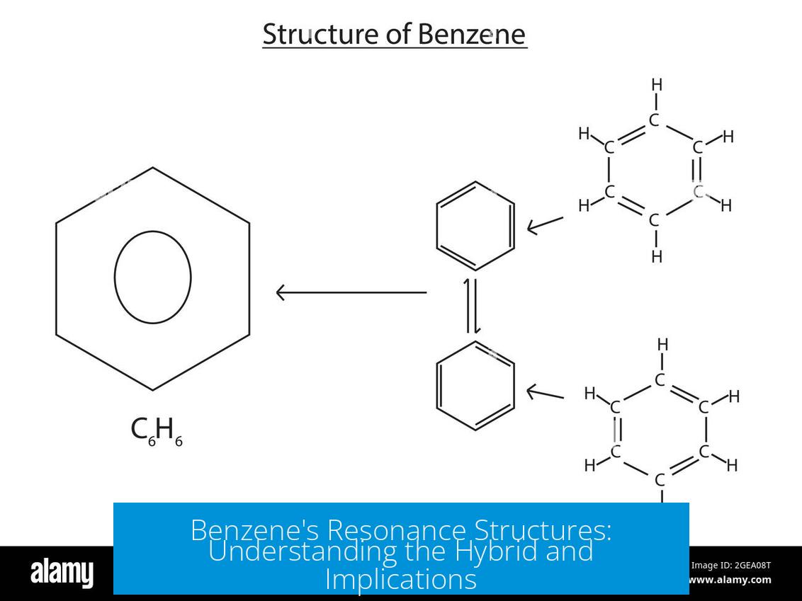 Benzene's Resonance Structures: Understanding the Hybrid and Implications