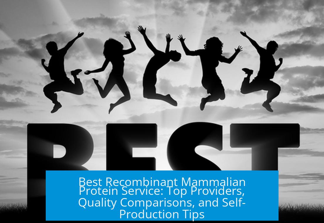 Best Recombinant Mammalian Protein Service: Top Providers, Quality Comparisons, and Self-Production Tips