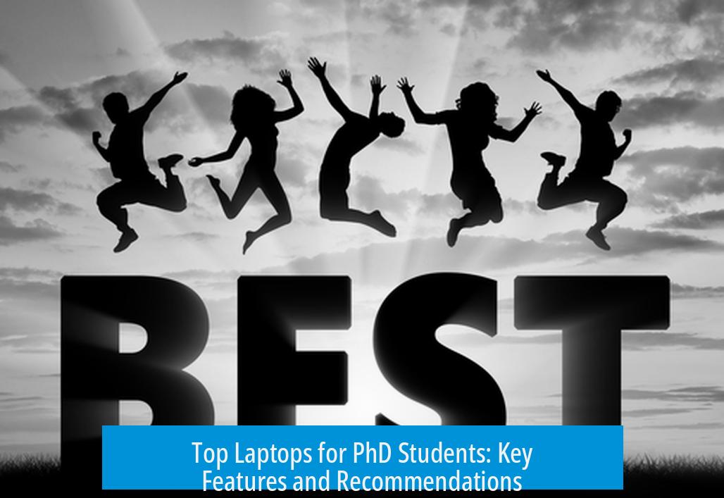 Top Laptops for PhD Students: Key Features and Recommendations
