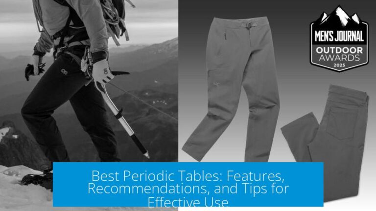 Best Periodic Tables: Features, Recommendations, and Tips for Effective Use