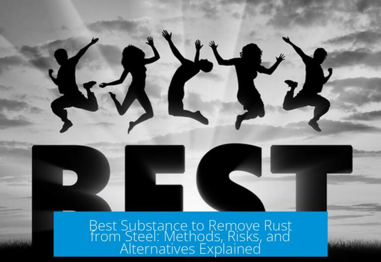 Best Substance to Remove Rust from Steel: Methods, Risks, and Alternatives Explained