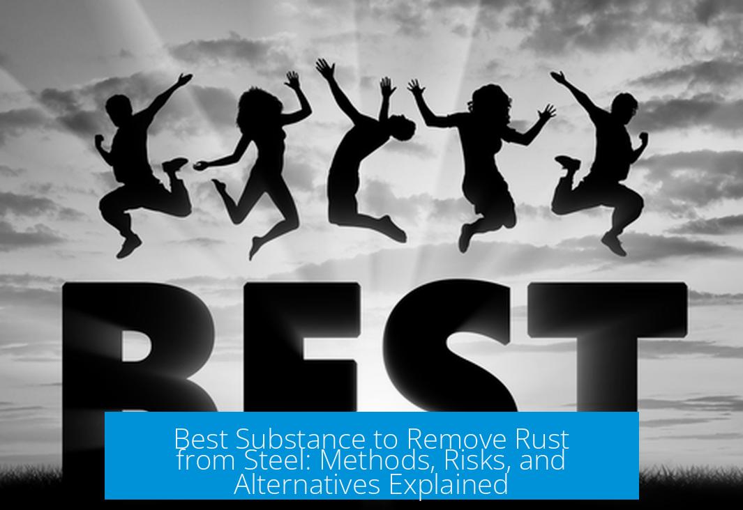Best Substance to Remove Rust from Steel: Methods, Risks, and Alternatives Explained