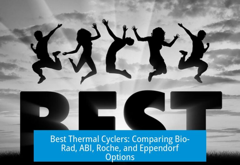 Best Thermal Cyclers: Comparing Bio-Rad, ABI, Roche, and Eppendorf Options