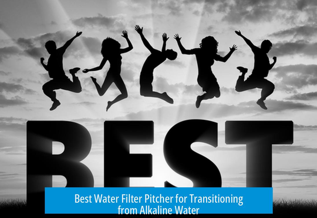 Best Water Filter Pitcher for Transitioning from Alkaline Water