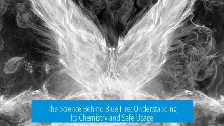 The Science Behind Blue Fire: Understanding Its Chemistry and Safe Usage