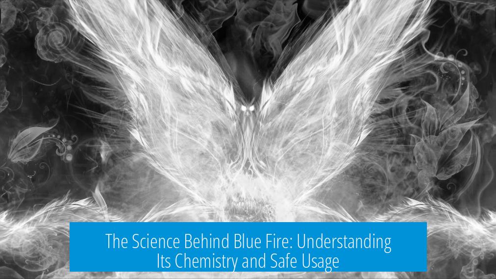 The Science Behind Blue Fire: Understanding Its Chemistry and Safe Usage