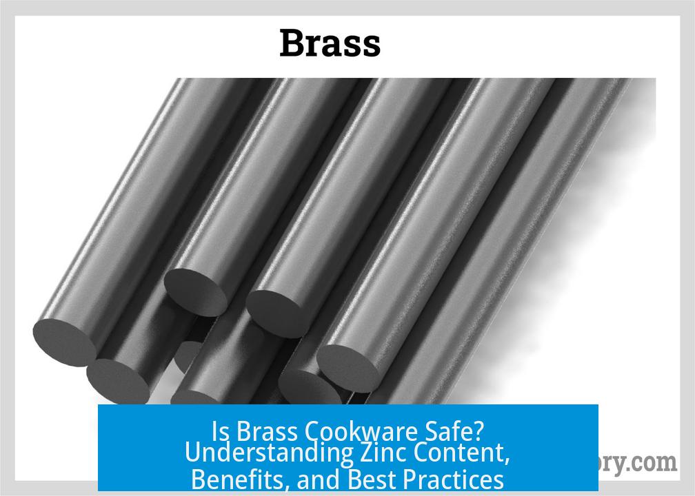Is Brass Cookware Safe? Understanding Zinc Content, Benefits, and Best Practices