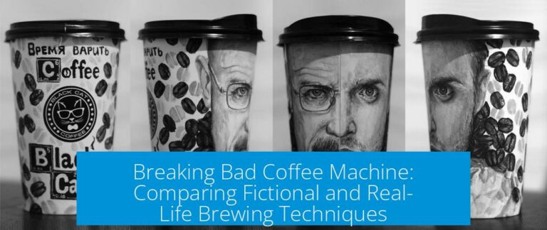 Breaking Bad Coffee Machine: Comparing Fictional and Real-Life Brewing Techniques