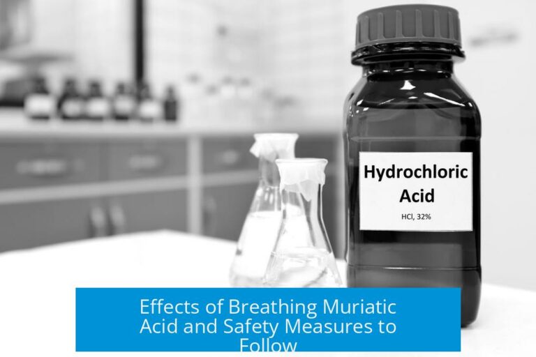 Effects of Breathing Muriatic Acid and Safety Measures to Follow