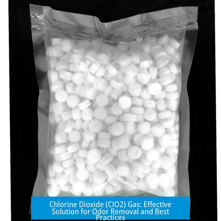 Chlorine Dioxide (ClO2) Gas: Effective Solution for Odor Removal and Best Practices