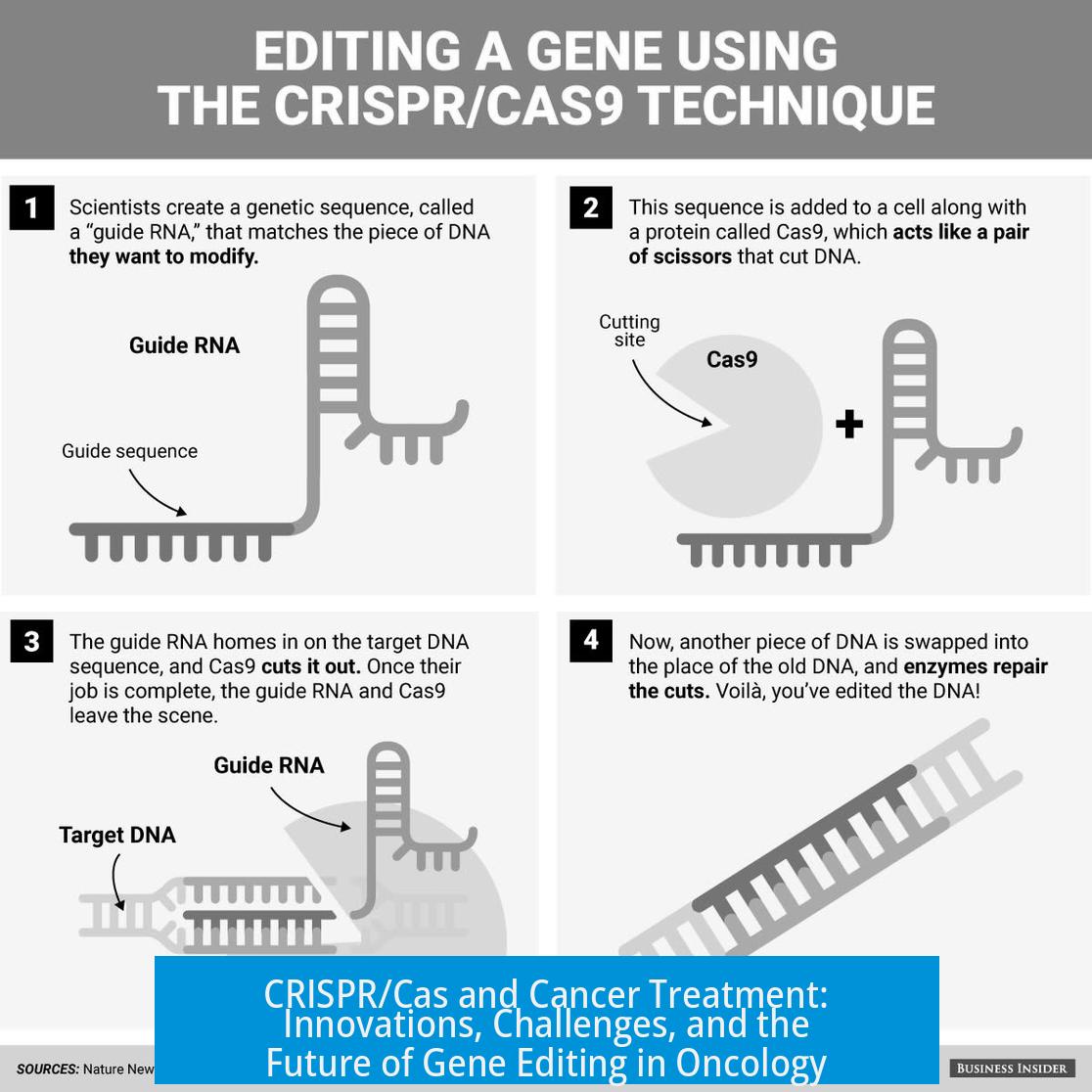 CRISPR/Cas and Cancer Treatment: Innovations, Challenges, and the Future of Gene Editing in Oncology