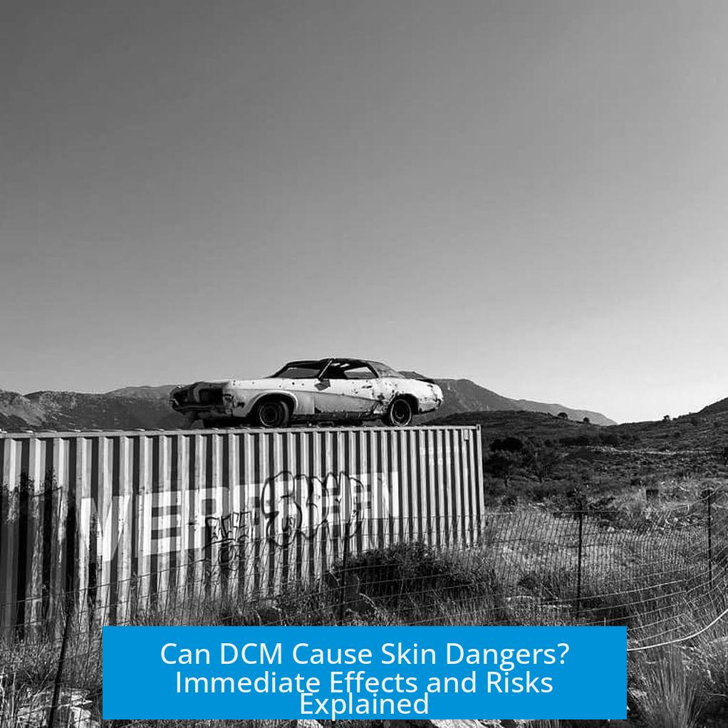 Can DCM Cause Skin Dangers? Immediate Effects and Risks Explained