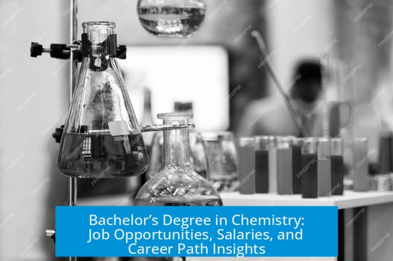 Bachelor’s Degree in Chemistry: Job Opportunities, Salaries, and Career Path Insights
