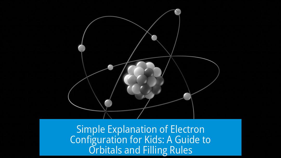 Simple Explanation of Electron Configuration for Kids: A Guide to Orbitals and Filling Rules