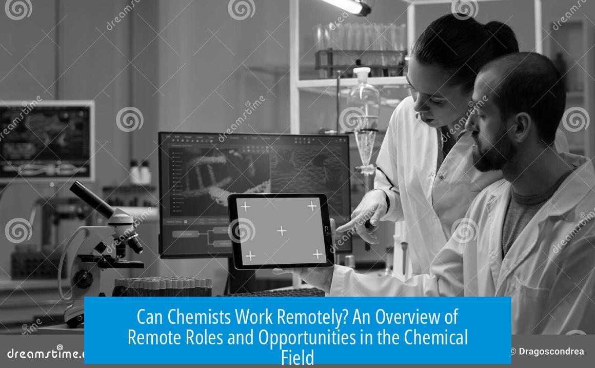 Can Chemists Work Remotely? An Overview of Remote Roles and Opportunities in the Chemical Field