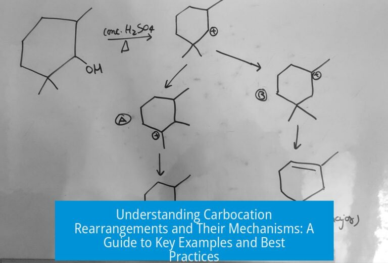 Understanding Carbocation Rearrangements and Their Mechanisms: A Guide to Key Examples and Best Practices