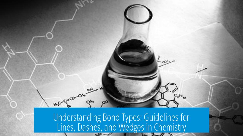 Understanding Bond Types: Guidelines for Lines, Dashes, and Wedges in Chemistry