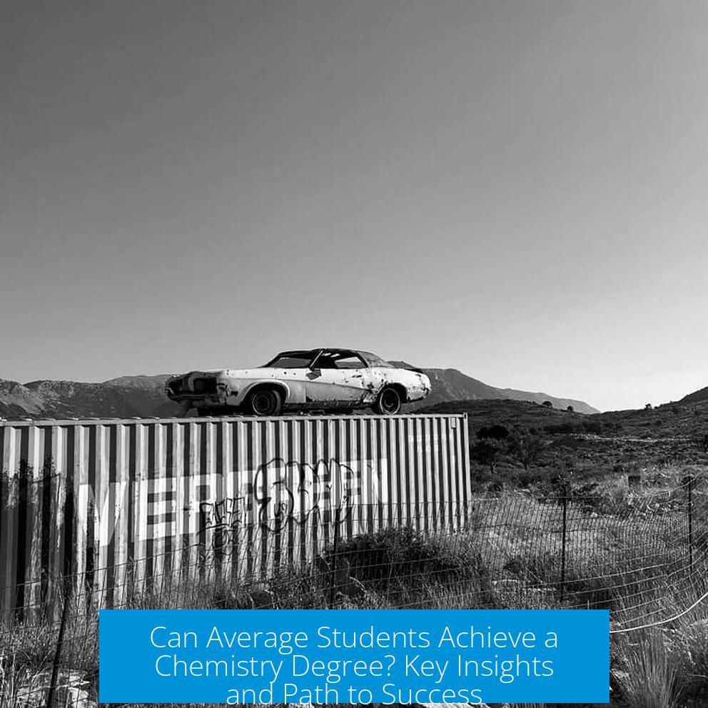 Can Average Students Achieve a Chemistry Degree? Key Insights and Path to Success