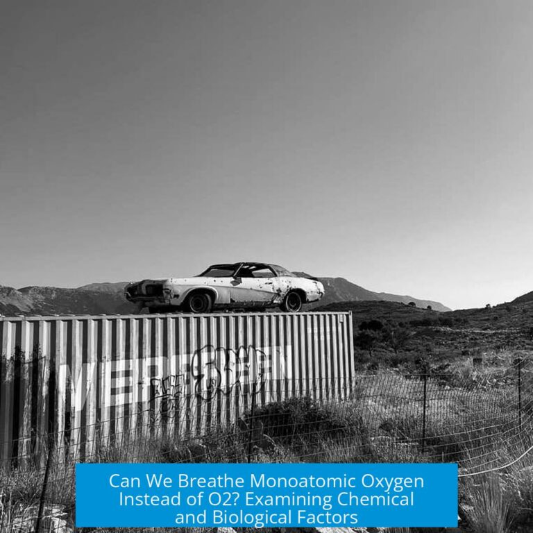 Can We Breathe Monoatomic Oxygen Instead of O2? Examining Chemical and Biological Factors