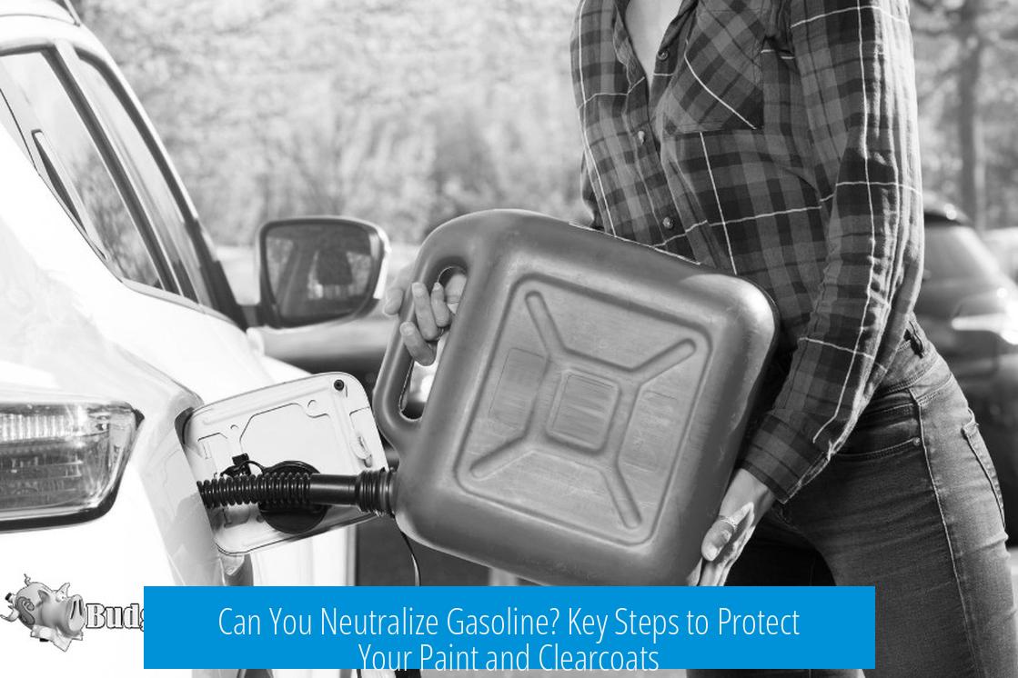 Can You Neutralize Gasoline? Key Steps to Protect Your Paint and Clearcoats