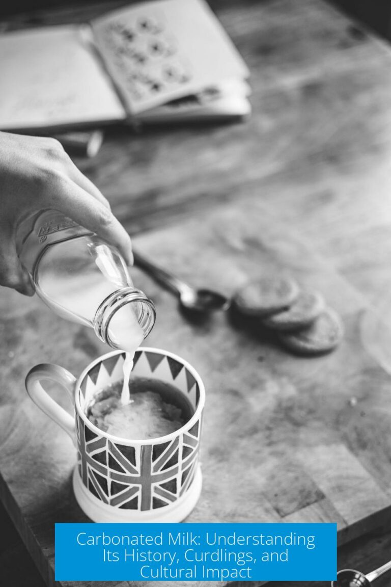 Carbonated Milk: Understanding Its History, Curdlings, and Cultural Impact