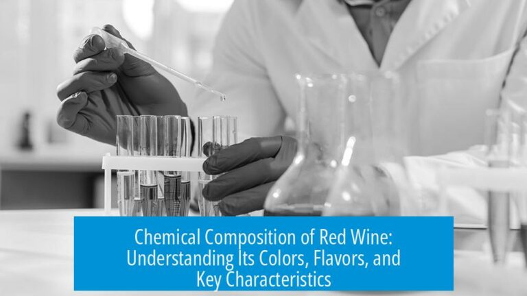 Chemical Composition of Red Wine: Understanding Its Colors, Flavors, and Key Characteristics