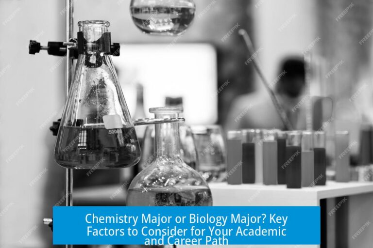 Chemistry Major or Biology Major? Key Factors to Consider for Your Academic and Career Path
