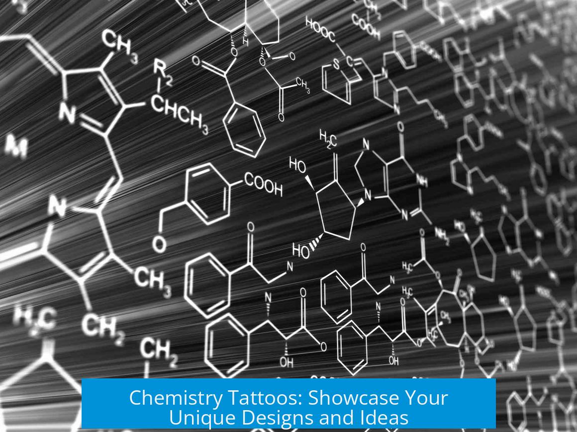 Chemistry Tattoos: Showcase Your Unique Designs and Ideas