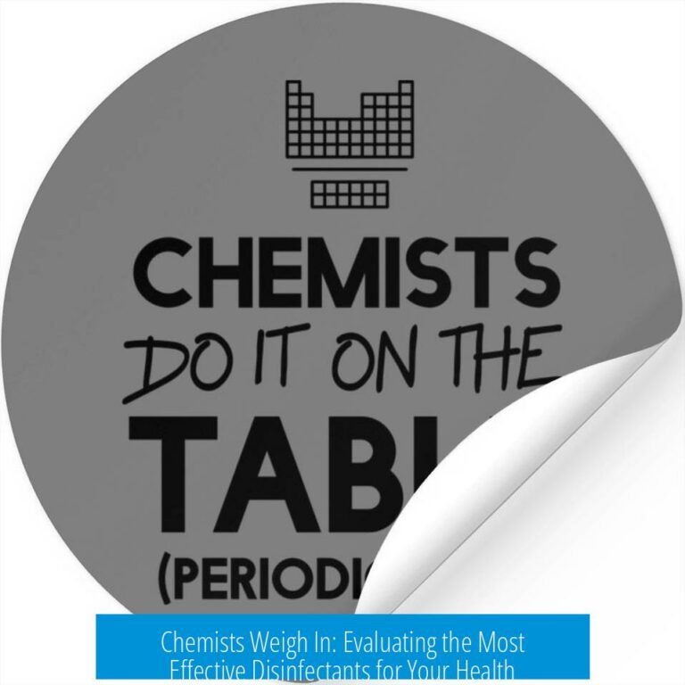 Chemists Weigh In: Evaluating the Most Effective Disinfectants for Your Health