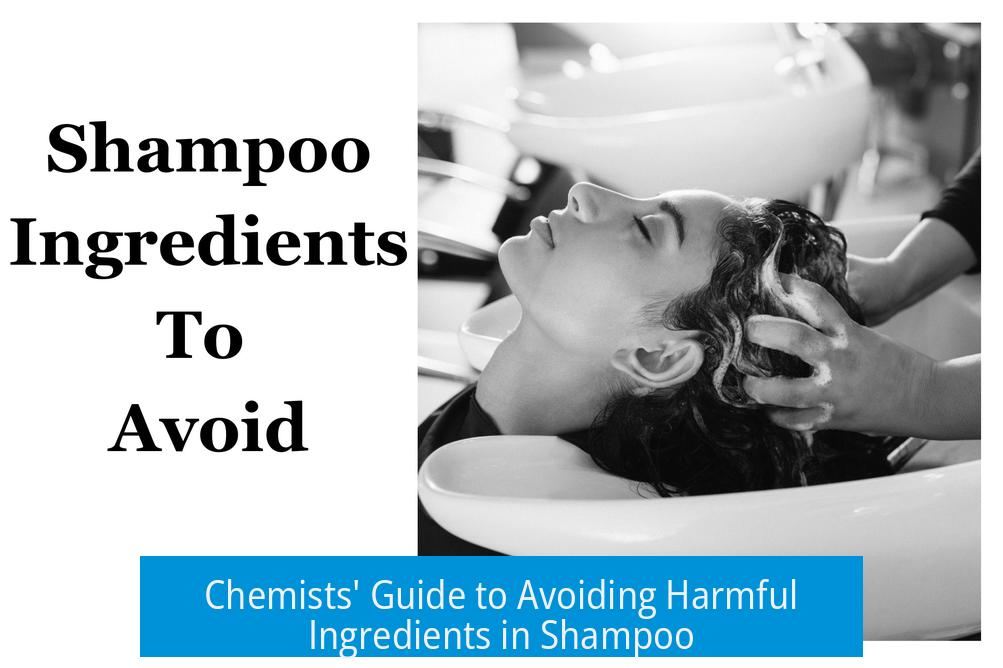 Chemists' Guide to Avoiding Harmful Ingredients in Shampoo