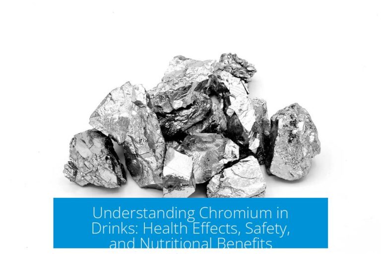 Understanding Chromium in Drinks: Health Effects, Safety, and Nutritional Benefits