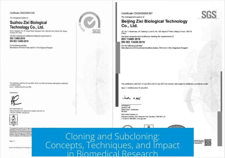 Cloning and Subcloning: Concepts, Techniques, and Impact in Biomedical Research