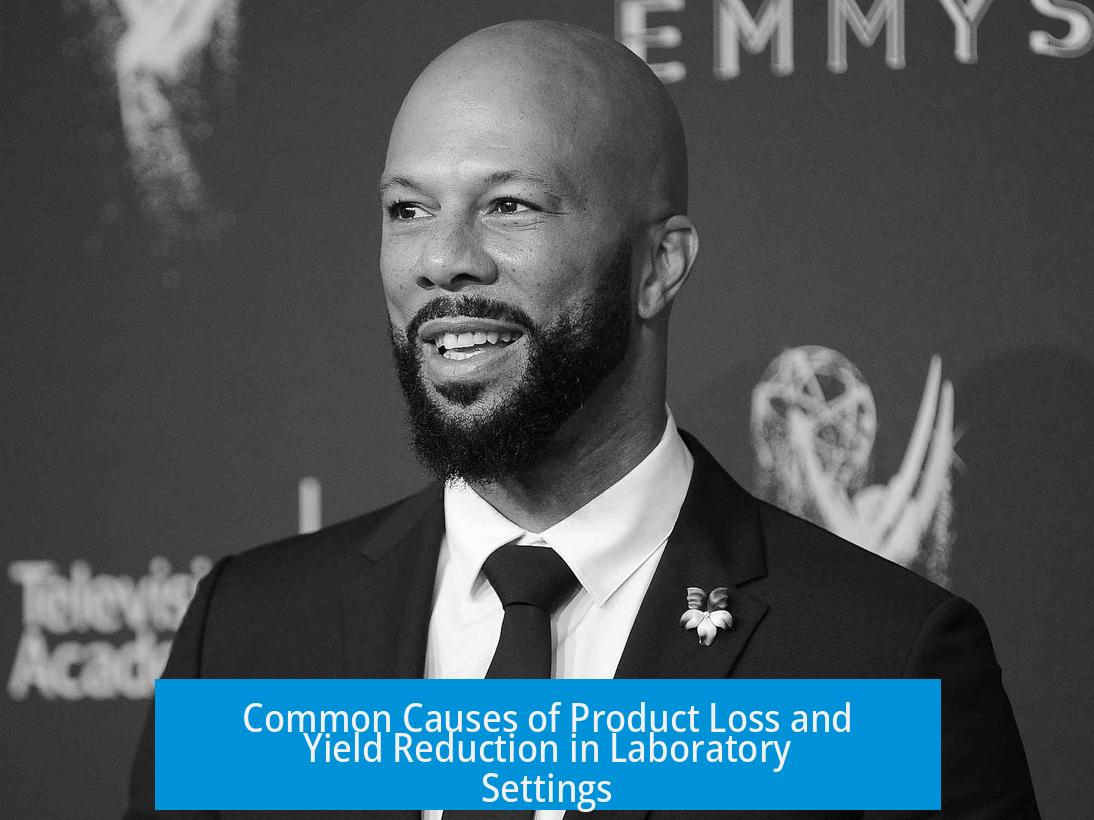Common Causes of Product Loss and Yield Reduction in Laboratory Settings