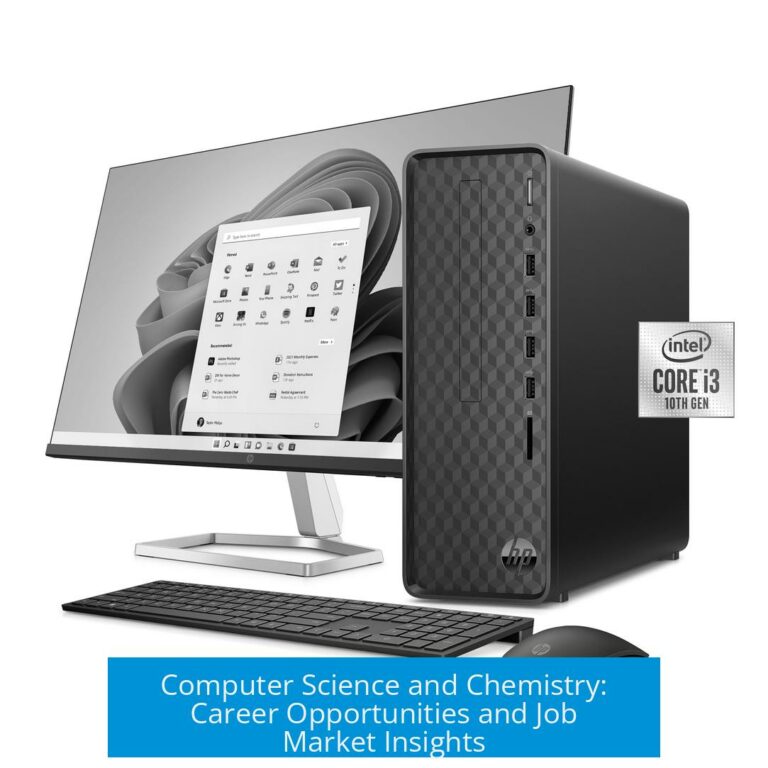 Computer Science and Chemistry: Career Opportunities and Job Market Insights