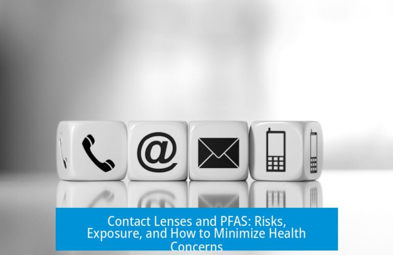 Contact Lenses and PFAS: Risks, Exposure, and How to Minimize Health Concerns