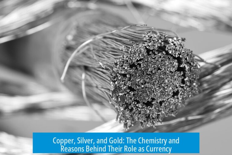 Copper, Silver, and Gold: The Chemistry and Reasons Behind Their Role as Currency