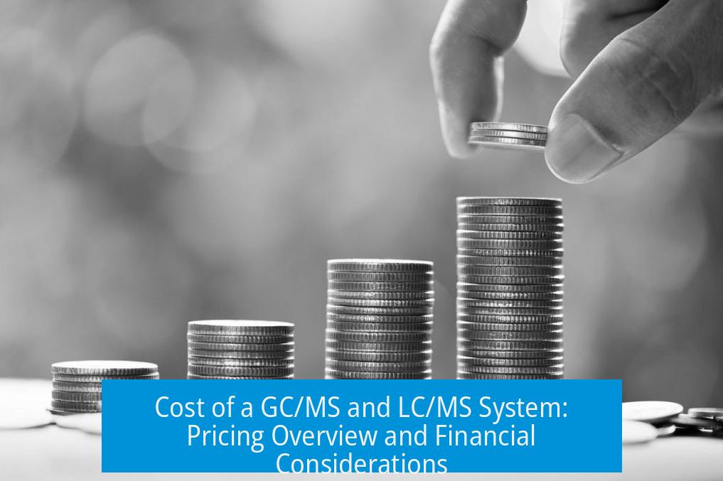 Cost of a GC/MS and LC/MS System: Pricing Overview and Financial Considerations