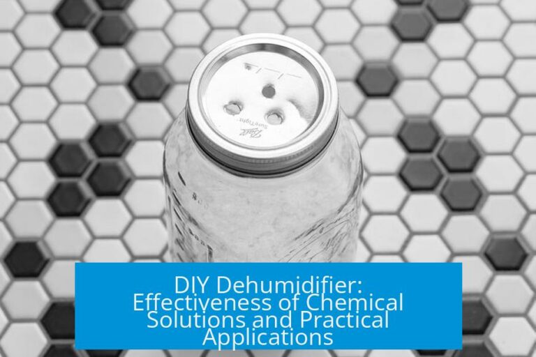 DIY Dehumidifier: Effectiveness of Chemical Solutions and Practical Applications