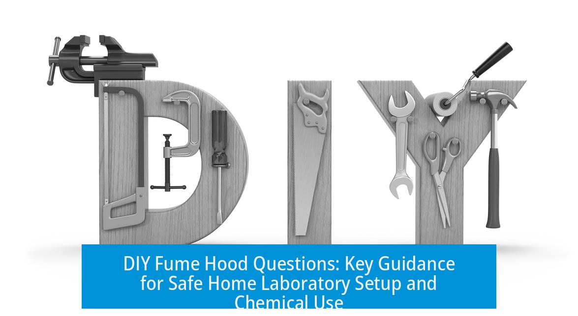 DIY Fume Hood Questions: Key Guidance for Safe Home Laboratory Setup and Chemical Use