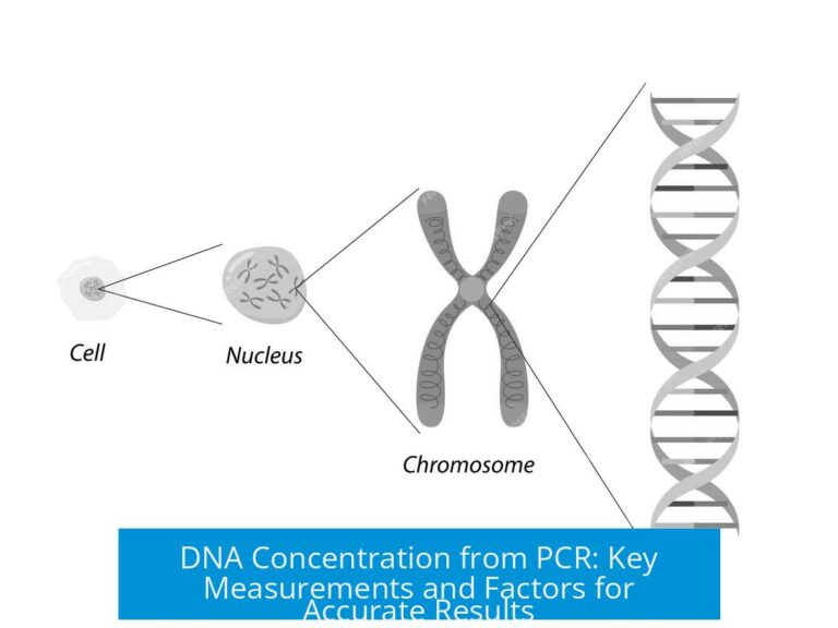 DNA Concentration from PCR: Key Measurements and Factors for Accurate Results