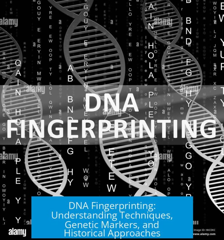 DNA Fingerprinting: Understanding Techniques, Genetic Markers, and Historical Approaches