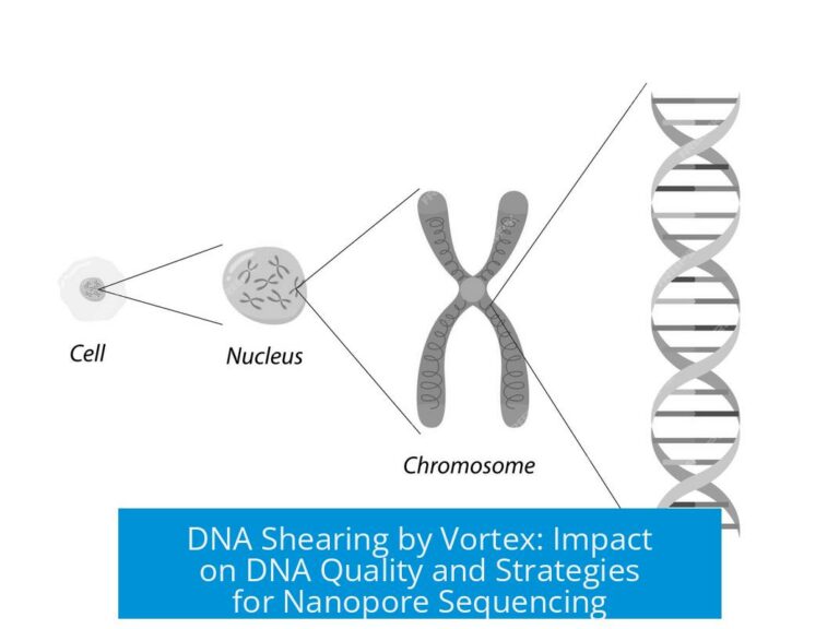 DNA Shearing by Vortex: Impact on DNA Quality and Strategies for Nanopore Sequencing