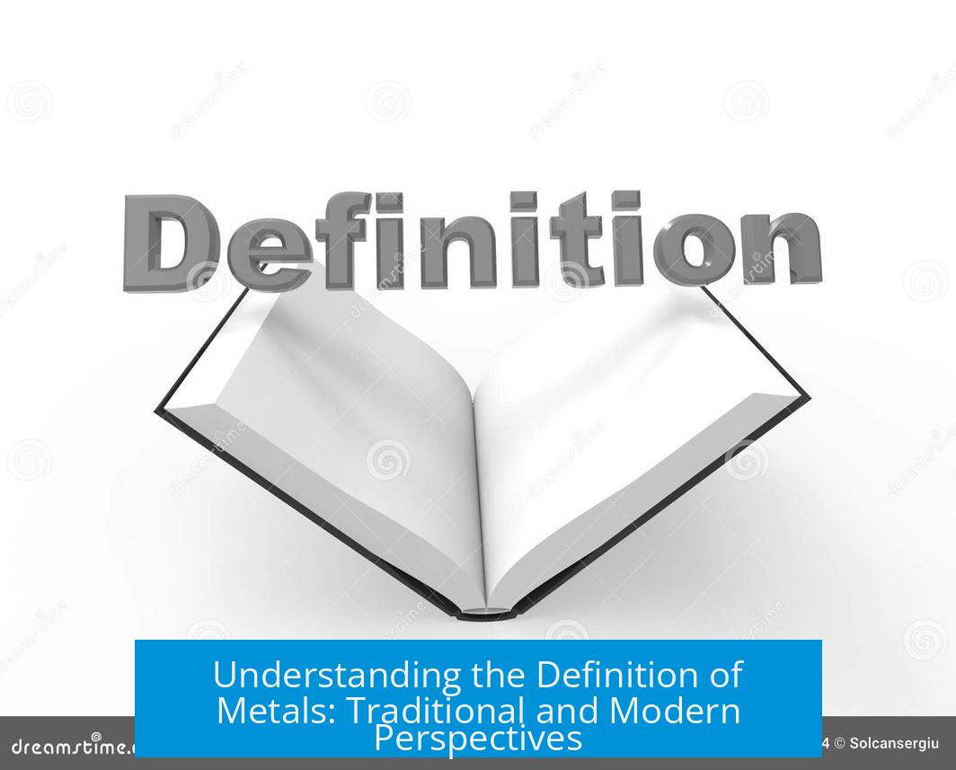 Understanding the Definition of Metals: Traditional and Modern Perspectives