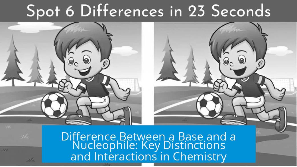 Difference Between a Base and a Nucleophile: Key Distinctions and Interactions in Chemistry