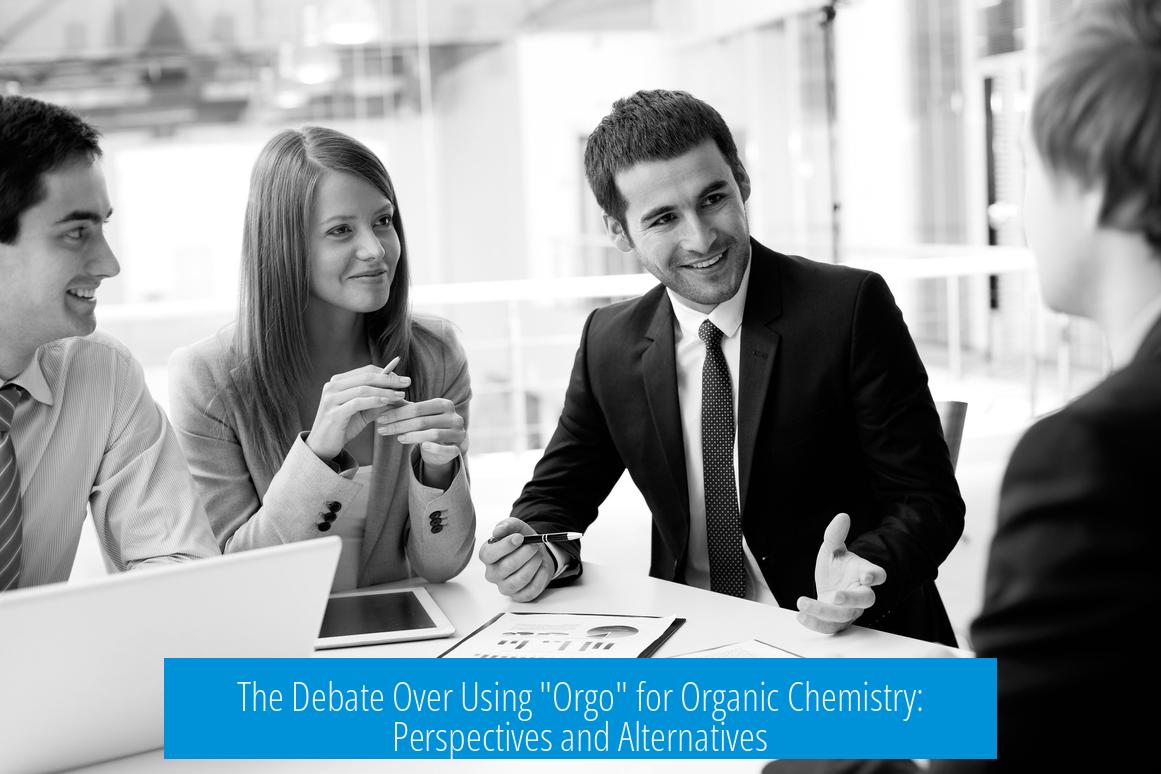 The Debate Over Using "Orgo" for Organic Chemistry: Perspectives and Alternatives