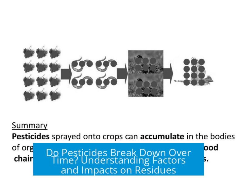 Do Pesticides Break Down Over Time? Understanding Factors and Impacts on Residues