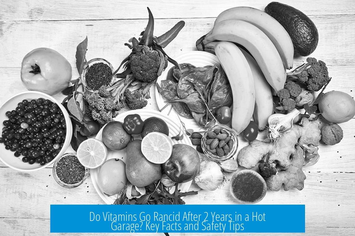Do Vitamins Go Rancid After 2 Years in a Hot Garage? Key Facts and Safety Tips